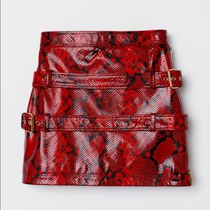 H&M x Farran Jean Andrea Leather Skirt